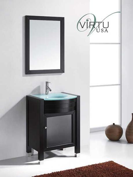 Ava Single Bath Vanity from Virtu USA Ava Single Bath Vanity from Virtu USA