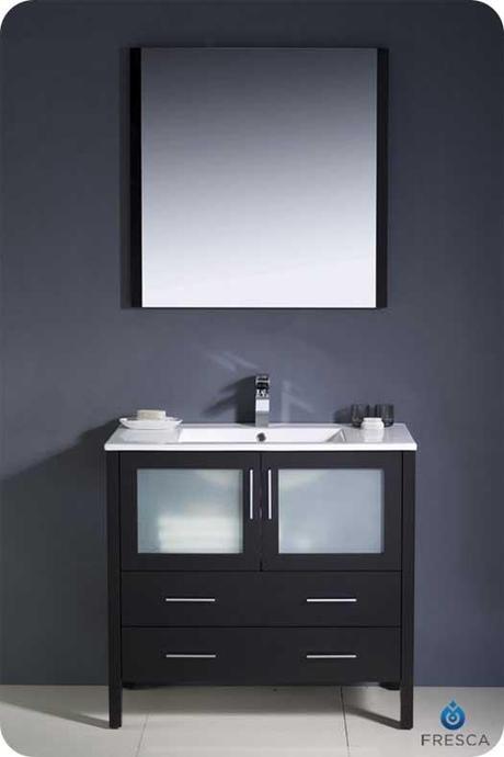 Torino Espresso Petite Bath Vanity Torino Espresso Petite Bath Vanity
