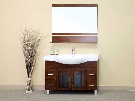 Palmas Walnut Finish Bathroom Vanity Palmas Walnut Finish Bathroom Vanity