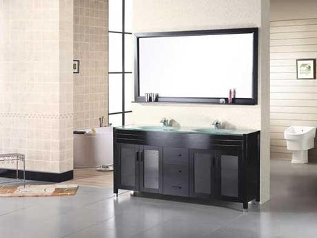 60 Inch Waterfall Double Sink Vanity 60 Inch Waterfall Double Sink Vanity