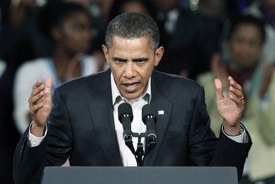 Barack Obama The demon is coming out of Obama again