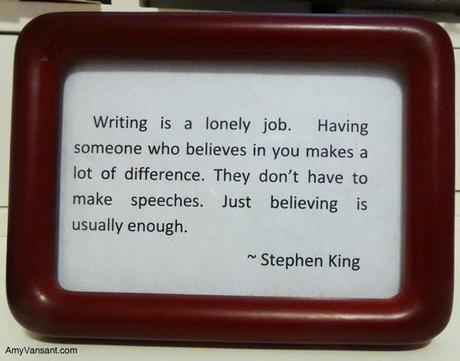 Note to a Cranky Muse stephenking