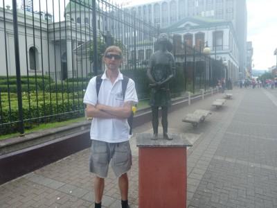 Walking Tour of San Jose, Costa Rica: Top 10 Sights The Anne Frank statue in San Jose, Costa Rica.