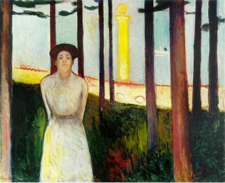 ARTmonday: The 50 Best Paintings in New England Summer Night's Dream (The Voice), 1893, Edvard Munch, Norwegian, 1863Ð1944