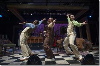 Gilbert Domally, Matthew Keffer and Desmond Gray star in Bailiwick Chicago's Review: The Wild Party (Bailiwick Chicago)