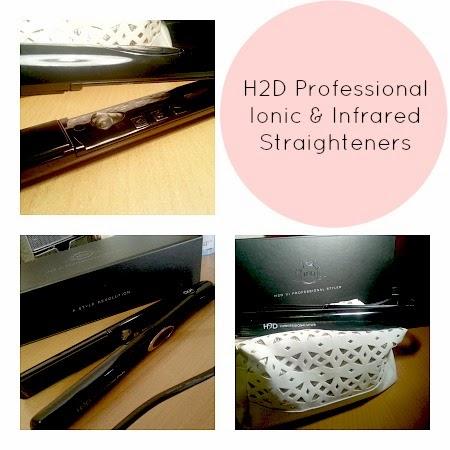 H2D VI Professional Ionic and Infrared Hair Straighteners