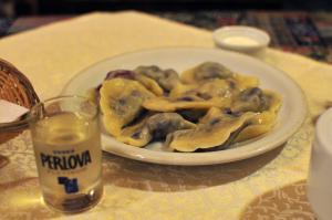 Three Course Taste of Travel Menu varynyky pierogi kiev
