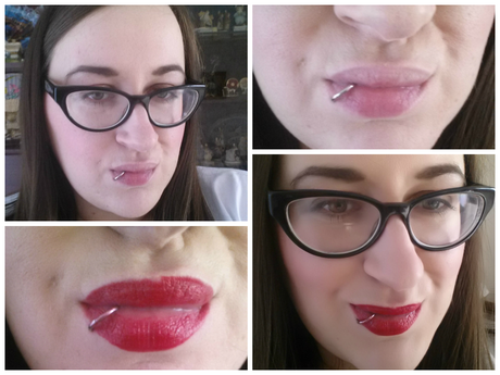 MAC Rocky Horror show lipstick in Oblivion 