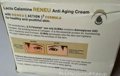 Lacto Calamine Reneu Anti Aging Cream Review. Lacto Calamine Reneu Anti Aging Cream Review.