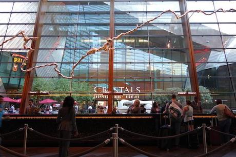 ARIA Las Vegas: A Thousand Ways to Say “Wow!” Reclaimed silver rendering of the Colorado River