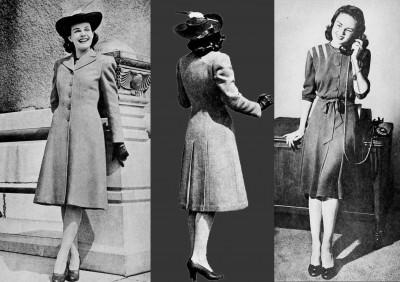 1940s-Fashion---The-Winter-Dress-and-Coat-combo-of-1941 1940s-Fashion---The-Winter-Dress-and-Coat-combo-of-1941