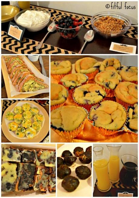 My Very Own Blogger Brunch + Lemon Blueberry Muffins (vegan, gf) Blogger Brunch via Fitful Focus