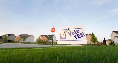 What Businesses Can Learn from Election Year Lawn Signs 177525199