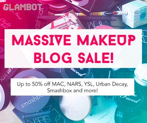 Save up to 50% on Makeup via Glambot.com! 