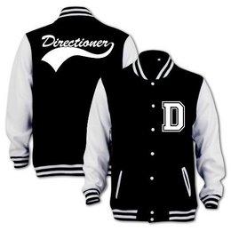 Directioner One Direction Inspired Varsity Jacket