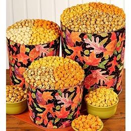 Fall Colors Popcorn Tins 