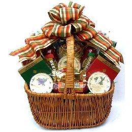 A Cut Above Fall Cheese and Sausage Gift Basket