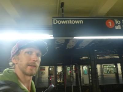 Thirsty Thursdays: Coconut Tea With Nomadic Matt in the Chocolate Bar, New York City, USA nyc backpacker metro