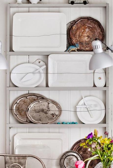 Rustic kitchen shelving inspiration Rustic kitchen shelving inspiration | Image by Lina Ostling, styling by Johanna Flyckt Gashi for Hemtex