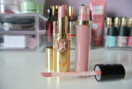 NUDE with YSL & Revlon