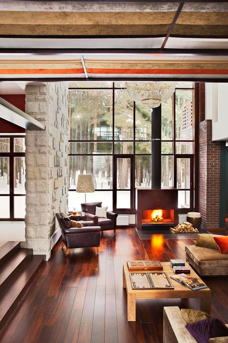 inspiration board | fireplace + beautiful view inspiration board | fireplace + beautiful view