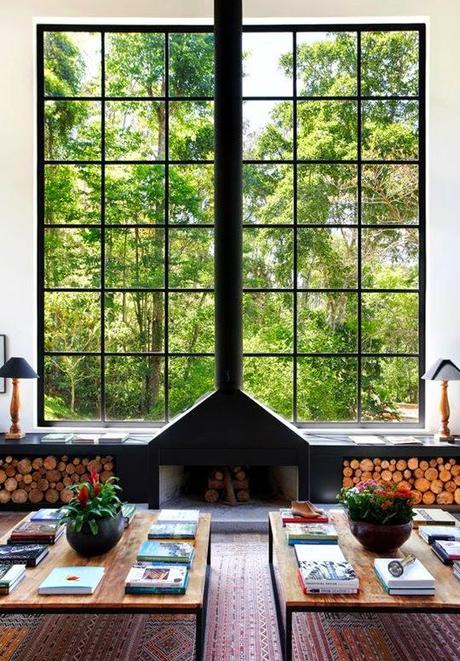 inspiration board | fireplace + beautiful view inspiration board | fireplace + beautiful view