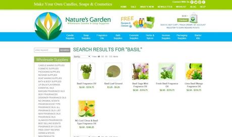 Basil basil results page