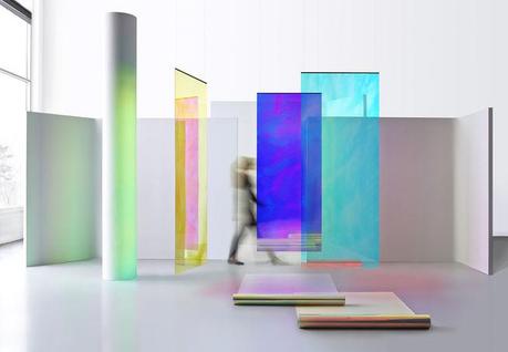 3M's Iridescent Dichroic Film Dichroic architectural film by 3M