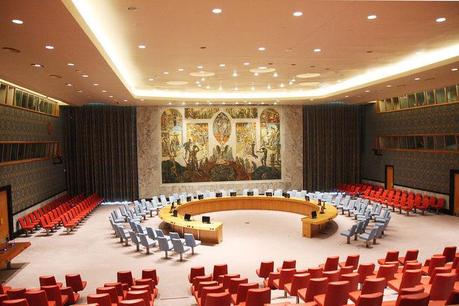 United Nations Security Council Chamber by Arnstein Arneberg