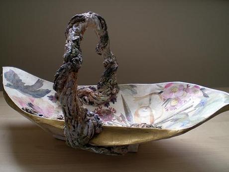Paper Maché Garden Trug Paper Maché Garden Trug