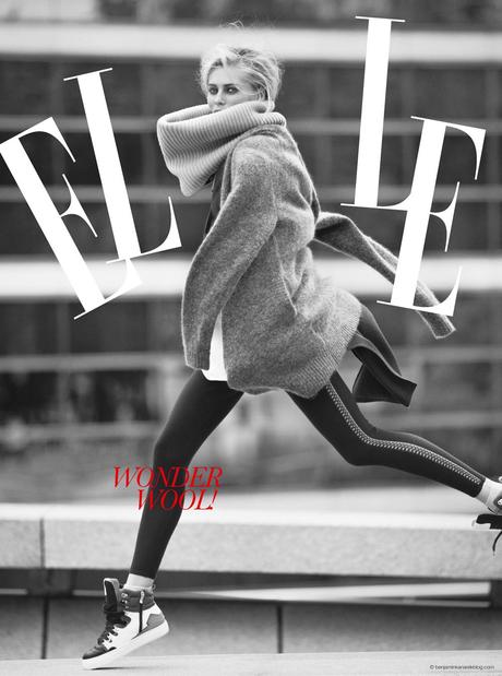 Vika Falileeva in “The Comfort Zone” by Benjamin Kanarek for ELLE Vietnam Vika Falileeva in Acne Studios and Azzedine Alaïa © Benjamin Kanarek
