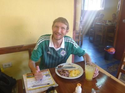 Friday’s Featured Food: Desayuno Nica in Leon, Nicaragua nicaraguan breakfast leon