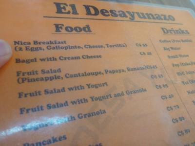 Friday’s Featured Food: Desayuno Nica in Leon, Nicaragua desayunazo nicaragua