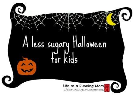 A less sugary Halloween for kids
