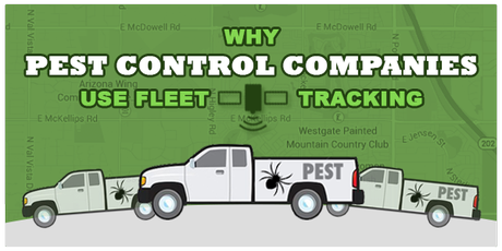 Why Pest Control Companies use Fleet Tracking