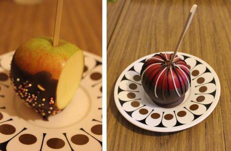 Pieday Friday ~ My ideal Halloween dinner party chocolate apples recipe for national chocolate week pieday friday for halloween 2013