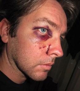 IF Punchlines: comics getting beaten up