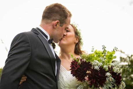 Andrew and Kate's August Wedding with Tuckshop Flowers