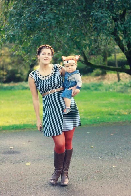Mama+baby style: the cat and the fox Mama+baby style: the cat and the fox | www.eccentricowl.com