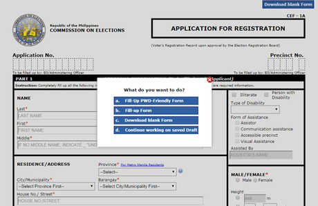 iRehistro, an internet-based Registration Project by COMELEC now started to roll out within Metro Manila