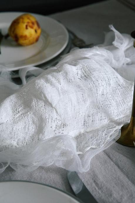 Ghost tablecloth