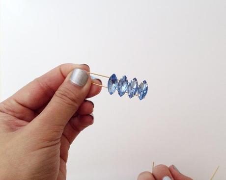 DIY Gemstone Drop Earrings