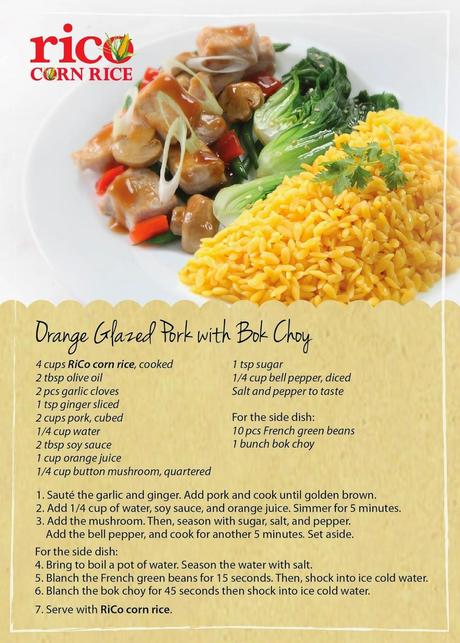 RiCo Corn Rice - A Healthy and Yummy Rice Alternative RiCo Corn Rice - A Healthy and Yummy Rice Alternative