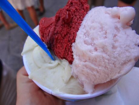 Gelato is tricky to eat when you have a tree nut allergy