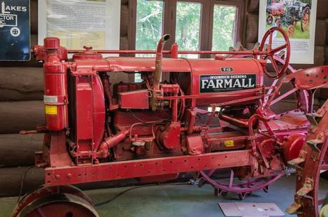 Farmall Tractor at the Ward O'Hara Agricultural Museum 
