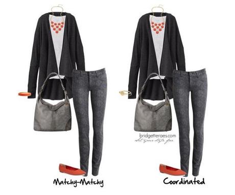 Accessorizing: How to Look Coordinated vs. Matchy-Matchy