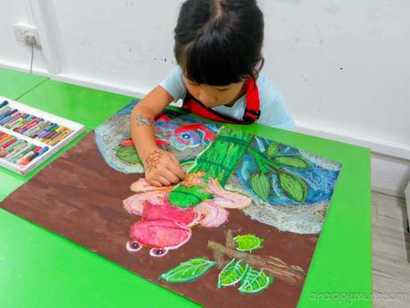 Poisonous Dart Frog {Review of heART Studio Little Picasso class}