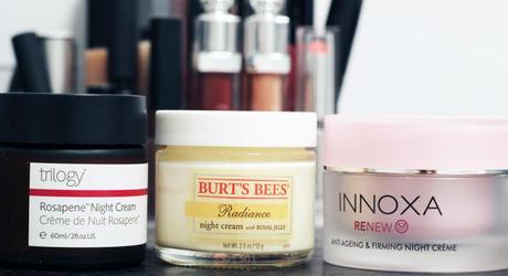 Night Creams Trilogy Rosapene Burt's Bees Radiance Innoxa Renew