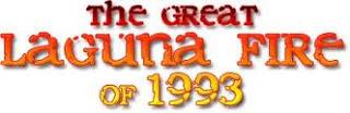 21 year Anniversary of my home being destroyed in 1993 Laguna Beach Firestorm,