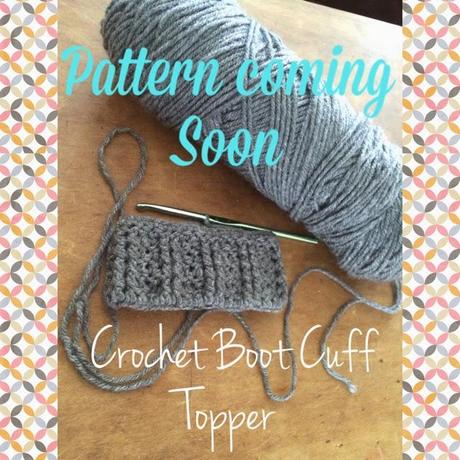 New Free Crochet Boot Cuff Topper Pattern Coming Soon.  Plus, Winner of the JoAnn Fabrics Gift Card Announced.